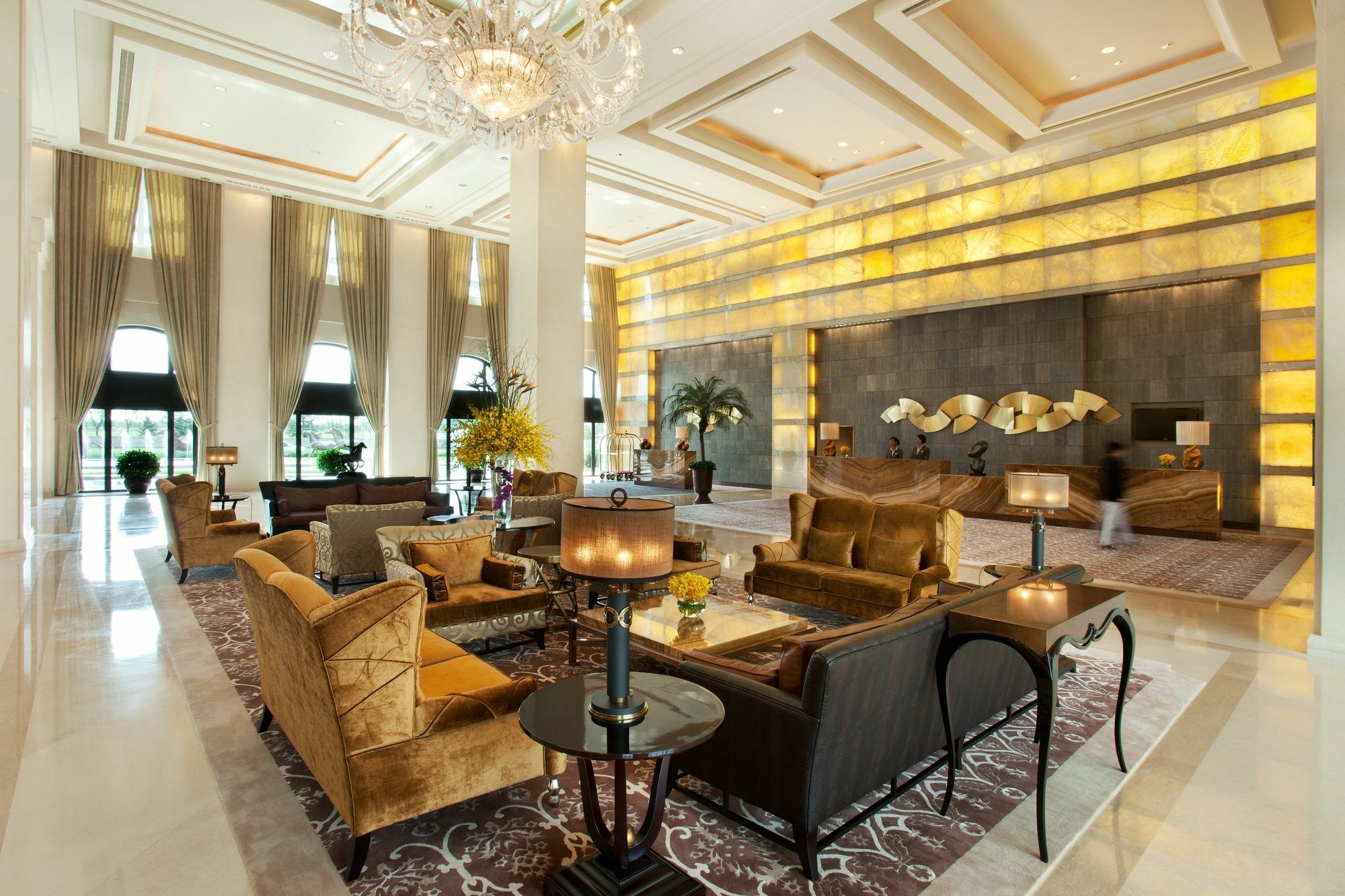 Tianjin Goldin Metropolitan Polo Club Hotel Xiqing Interior foto